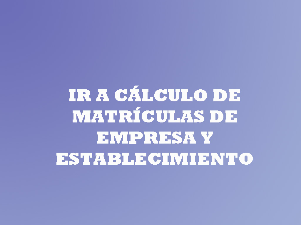 Matrículas